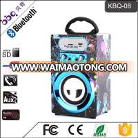 Karaoke function FM radio battery 800mAh 10W speaker rechargeable